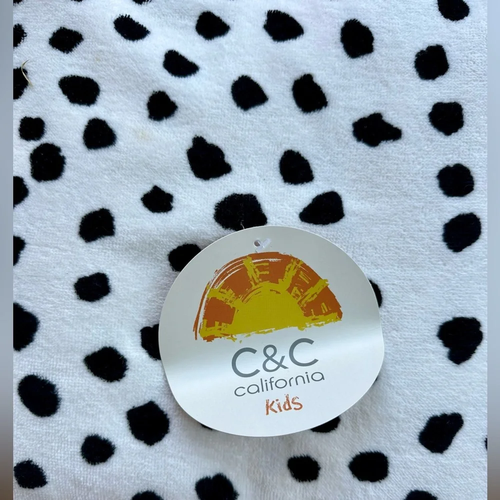 C&C California kids beach tote towel, NWT